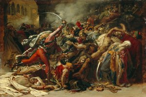 Bunt w Kairze, ok. 1810 autorstwa Anne Louis Girodet de Roucy Trioson