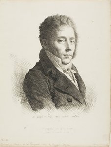 Portret Coupin de la Couperie autorstwa Anne Louis Girodet de Roussy Trioson