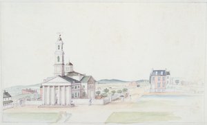 Kościół św. Jana, Plac Prezydenta, Waszyngton, lipiec 1822 r.