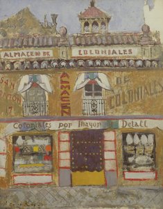 Front Sklepu, Granada autorstwa Anne Redpath