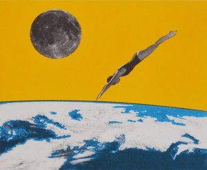 Nurkowanie w kosmosie, 2016 autorstwa Anne Storno