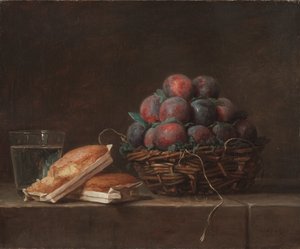 Kosz śliwek, 1769.