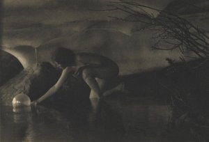 Bańka (fotograwiura) autorstwa Anne W. Brigman