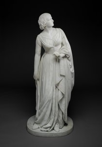 Lady Godiva, c.1861-1864 (marmur) autorstwa Anne Whitney