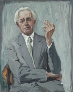 Portret Charlesa Reiffela, ok. 1938 (olej na płótnie) autorstwa Anni Baldaugh