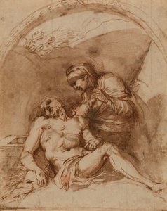 Carracci - Pieta, RCIN 902169 autorstwa Annibale Carracci