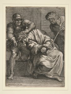 Chrystus ukoronowany cierniem autorstwa Annibale Carracci