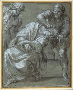 Chrystus ukoronowany cierniem autorstwa Annibale Carracci