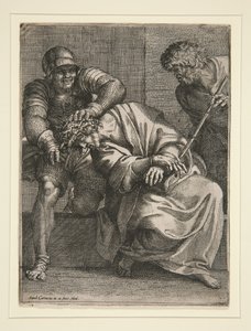 Chrystus ukoronowany cierniem autorstwa Annibale Carracci