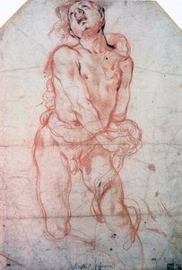 Studium postaci, 1560-1609 autorstwa Annibale Carracci