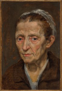 Głowa kobiety autorstwa Annibale Carracci