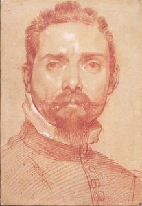 Portret męski autorstwa Annibale Carracci