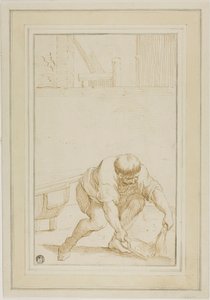Zbieracz obornika autorstwa Annibale Carracci