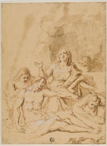 Pieta autorstwa Annibale Carracci