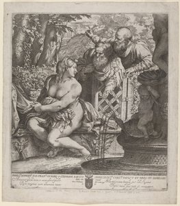 Zuzanna i Starsi autorstwa Annibale Carracci