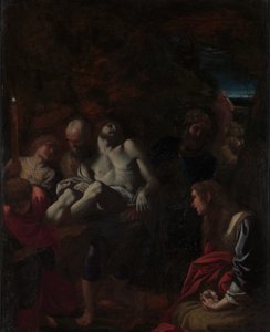 Pogrzeb Chrystusa, 1595. autorstwa Annibale Carracci
