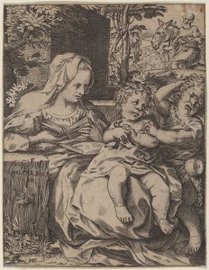 Madonna Jaskółki autorstwa Annibale Carracci