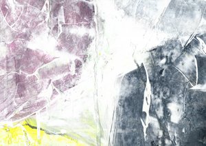 Kolorowa, fakturowa abstrakcja autorstwa Annick