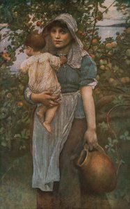 Młoda Matka, ok. 1887, ok. 1930.