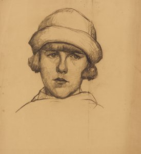 portret dziewczyny autorstwa Anny Dollschein