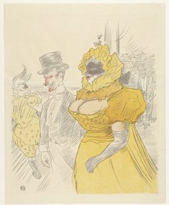 Plakat z balem studenckim autorstwa Anonymous