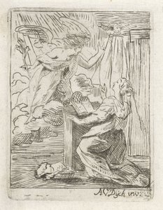 zwiastowanie autorstwa Anonymous