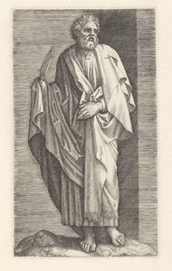 Bartłomiej Chrystus i dwunastu apostołów (tytuł serii) autorstwa Anonymous