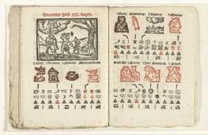 Strony prognoz na grudzień 1712 r. autorstwa Anonymous