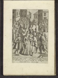 Karnawał w Wenecji Scenes uit het Venetiaanse leven (tytuł serii) Habiti d