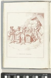 Comité van Financiën, 1795 Komisja Finansowa (tytuł w przedmiocie) Hollandia Regenerata (włoska kopie) (tytuł serii) Odrodzenie Holandii: spechio do wszystkich odrodzonych ludów (tytuł serii na obiekcie) autorstwa Anonymous