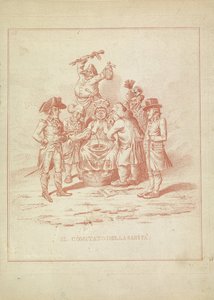 Komitet Zdrowia, 1795 Il Comitato della Sanita (tytuł na obiekcie) Hollandia Regenerata (kopia włoska) (tytuł serii) autorstwa Anonymous
