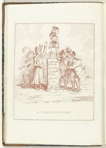 Comité van Militaire Zaken, 1795 Komitet Wojskowy (tytuł na obiekcie) Hollandia Regenerata (włoska kopie) (tytuł serii) Odrodzenie Holandii: spechio do wszystkich odrodzonych ludów (tytuł serii na obiekcie) autorstwa Anonymous