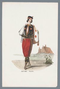 Kostium Polka (tytuł na obiekcie) autorstwa Anonymous