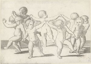 taniec putti autorstwa Anonymous