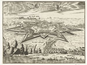 Szturm na Coevorden, 1672 autorstwa Anonymous