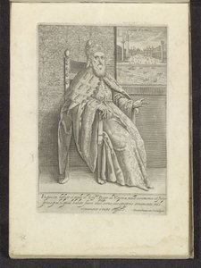 Doge van Venetië Scenes uit het Venetiaanse leven (tytuł serii) Habiti d
