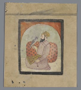 Hindus z jastrzębiem autorstwa Anonymous