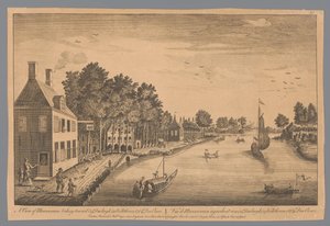 Widok na Maarseveen Widok na Maarseveen patrząc w kierunku (1) Daelwyk (2) Vechthoven (3) & Den Oever / Vüe de Maarseveen kindant vers (1) Daelwyk (2) Vechthoven et (3) Den Oever (tytuł na obiekcie) autorstwa Anonymous