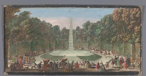 Widok na Fontaine de l