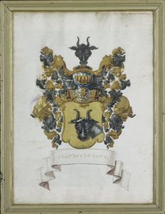 Herb Jakuba Feitamy II (1698-1774) autorstwa Anonymous