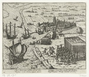 Zdobycie Den Briel przez żebraków wody, 1572 autorstwa Anonymous