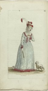 Gabinet Mody i Smaku 1791, pl. IX autorstwa Anonymous