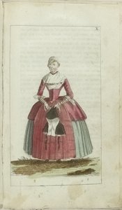 Gabinet Mody i Smaku 1791, pl. X autorstwa Anonymous