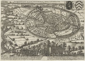 Lier zdobyty i opuszczony przez armię Stanów Zjednoczonych, 1595 autorstwa Anonymous
