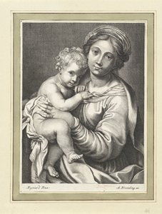 Maryja z dzieckiem autorstwa Anonymous