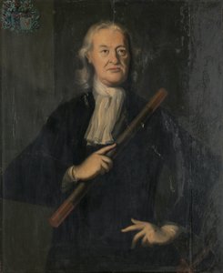 Mateusz de Haan (1725-1729) Portret Mattheusa de Haana, Generalnego Gubernatora Holenderskich Indii Wschodnich autorstwa Anonymous