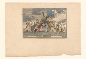 Neptun jako personifikacja Zelandii Comitatus Zelandia (tytuł na obiekcie) autorstwa Anonymous