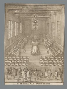 Otwarcie Synodu w Dordrecht, 1618 