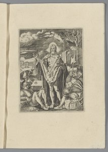 Powstanie Chrystusa Mała Przełęcz (tytuł serii) Passio Christi Ab Alberto Durer Figurka norymberska (tytuł serii) autorstwa Anonymous