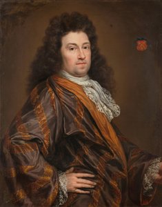 Portret François Leydeckera (1650-1718). Delegat do Trybunału Obrachunkowego Zelandii autorstwa Anonymous